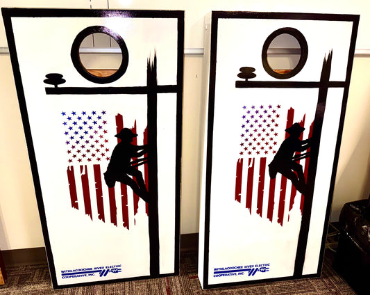 Hand Crafted Cornhole Boards